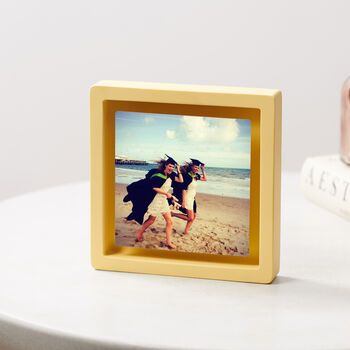 Graduation Floating Magnetic Photo Frame Gift, 5 of 7