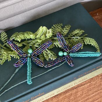 Iris Dragonfly Bead Craft Kit, 3 of 4