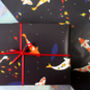 Koi Carp Illustrated Wrapping Paper, thumbnail 1 of 3