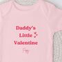 Personalised Valentines Babysuit, thumbnail 2 of 2