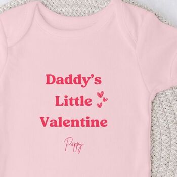 Personalised Valentines Babysuit, 2 of 2