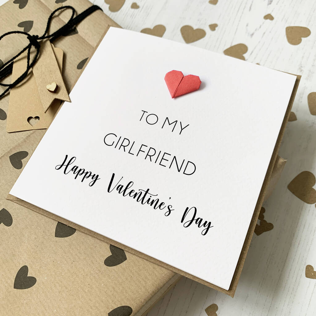 Custom Valentine's Day Card For Boyfriend Girlfriend By Hope and Love