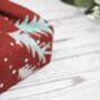 Large Christmas Furoshiki Fabric Wrap, thumbnail 2 of 6