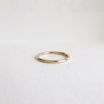 Recycled Gold Halo Ring, 5 of 5