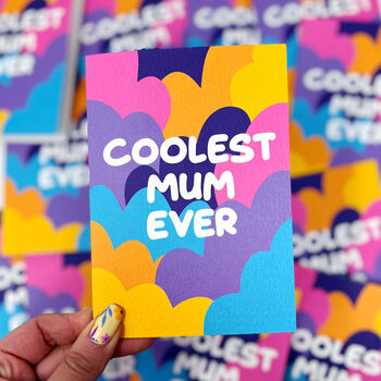 Mum Birthday Card 'Coolest Mum Ever', 4 of 6