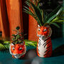 Ceramic Tiger Vase, thumbnail 2 of 3