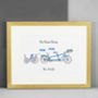 Personalised 'On Your Bike' Family Print, thumbnail 6 of 7