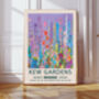 Kew Garden Blue Meadow Art Print, thumbnail 1 of 3