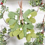 Felt Mistletoe Christmas Hanging Decoration, thumbnail 1 of 2