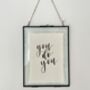'You Do You' A5 Brush Calligraphy Print, thumbnail 1 of 1