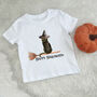 Happy Halloween Cat Kids T Shirt, thumbnail 1 of 3