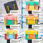 Multicoloured Recycled Leather Satchel, thumbnail 2 of 11