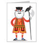 Mini Beefeater London Card, thumbnail 2 of 5