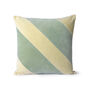 Mint Green Stripe Cushion, thumbnail 1 of 2