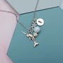 Personalised Narwhal Charm Necklace, thumbnail 1 of 6