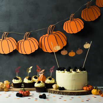 Halloween Pumpkin Party Decoration Kit, 3 of 8