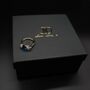 The London Topaz And Diamond 14ct Gold Ring, thumbnail 4 of 6