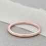 9ct Gold Halo Ring. Stackable Ring, thumbnail 10 of 10
