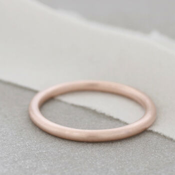 9ct Gold Halo Ring. Stackable Ring, 10 of 10