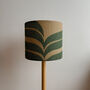 Upcycled Hessian Jute Coffee Sack Drum Lampshade, thumbnail 2 of 5