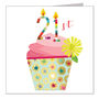 Cupcake 21st Birthday Card, thumbnail 2 of 4