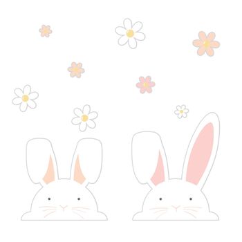 Bunny Window Stickers, 2 of 3