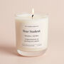Personalised Exam Results Congrats Soy Wax Candle, thumbnail 5 of 5