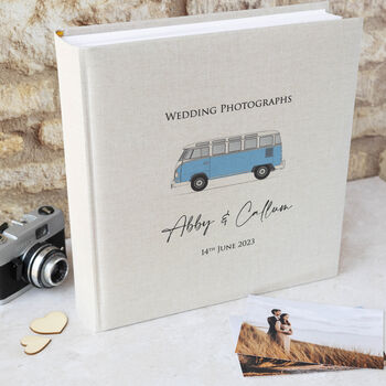 Vw Camper Van Wedding Photograph Album, 3 of 9