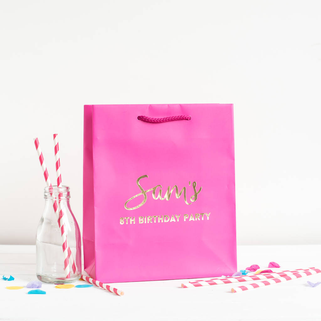 Personalised Luxury Gift / Party Bags By Beryl Betty Celebrations ...