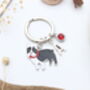 Personalised French Bulldog Keyring, Frenchie, thumbnail 5 of 8
