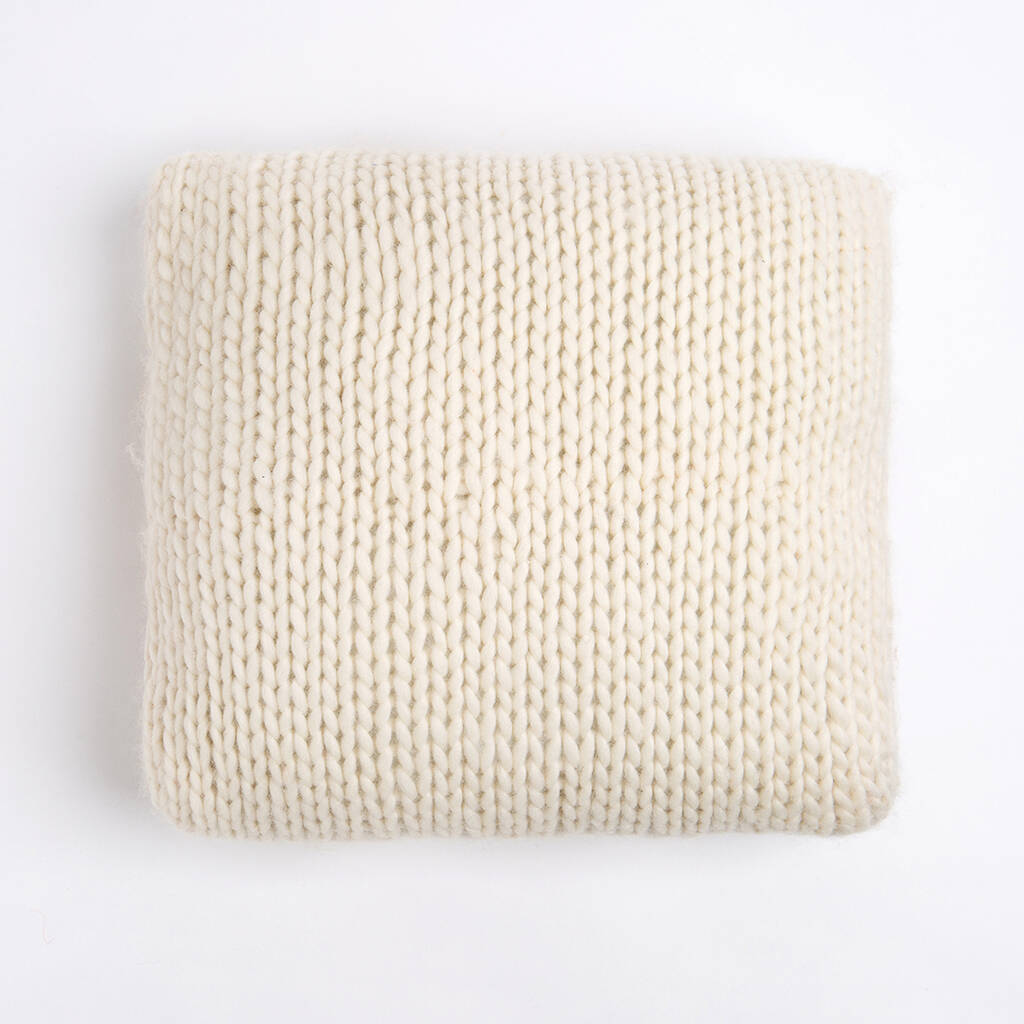 Coronation Crown Blanket And Cushion Easy Knitting Kit By Wool Couture