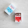 Kawaii Christmas Deer Mini Cross Stitch Kit, thumbnail 5 of 8