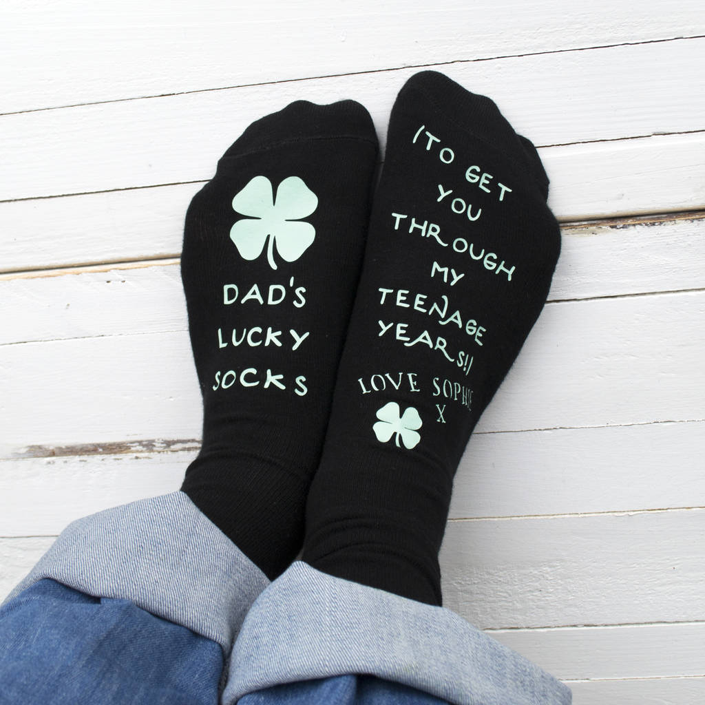 Dad's Lucky Socks For The Teenage Years By Solesmith ...