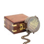 Rose London Compass With Wooden Box Or Leather Case, thumbnail 9 of 9