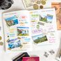 Personalised Travel Journal Book | Gift For Adventurers, thumbnail 2 of 11