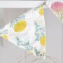 Hand Block Print Bunting Cotton, thumbnail 2 of 4