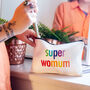 Super Womum Make Up Bag And Cosmetic Pouch, thumbnail 2 of 3