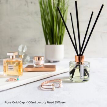 Luxury Eco Home Reed Diffuser Rose Gold, Silver Or Gold, 5 of 9