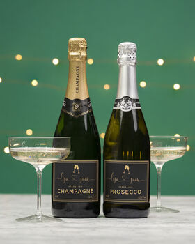 Couple Crystal Champagne Coupe Glass Set, 5 of 10