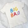 Rainbow Matching Sibling T Shirt Set, thumbnail 6 of 7