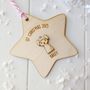 Personalised Puppy's First Christmas Tree Decoration, thumbnail 3 of 6
