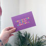 Friendship Card 'You're Some Kind Of Wonderful', thumbnail 3 of 3