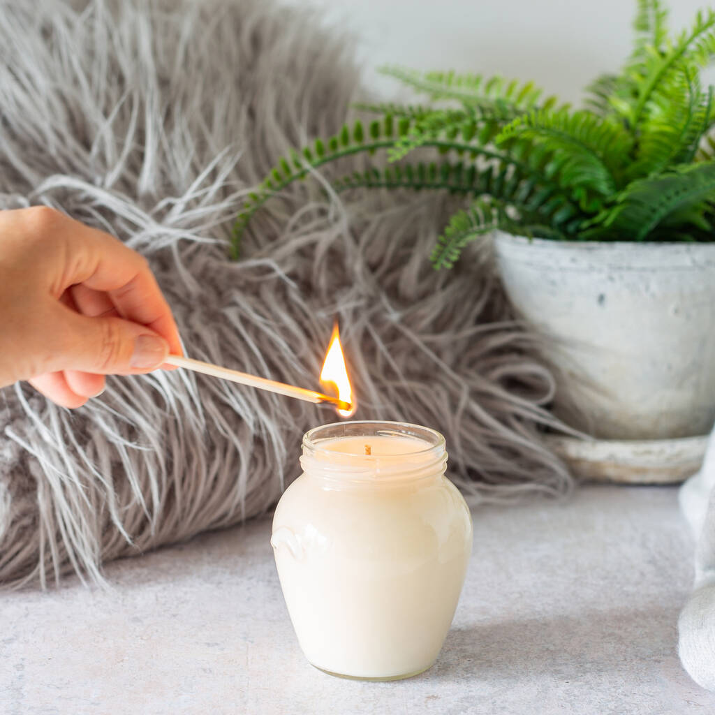 Spiced Pumpkins Autumn Halloween Soy Jar Candle By Chalk and Cheese