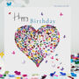 Mum Heavenly Birthday Butterfly Blue Hydrangea Card, thumbnail 11 of 12