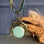 Blue Braided Necklace And Pendant, thumbnail 4 of 4