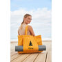 Personalised Embroidered Organic Yoga Tote Bag, thumbnail 3 of 5