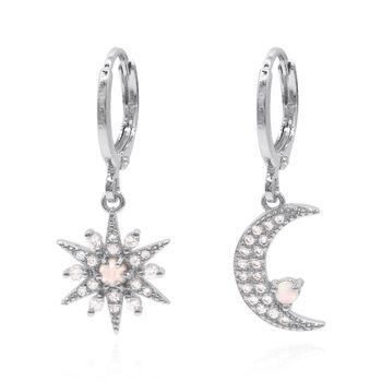 Esmae Moon And Star Earrings, 5 of 7