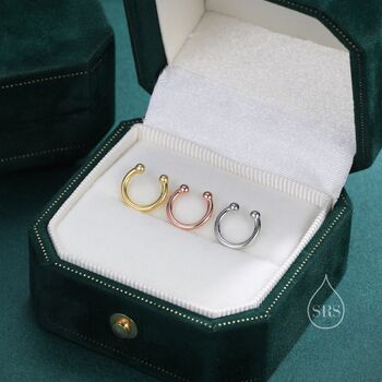 Piercing Free Sterling Silver Ear Cuff In Sterling Silver, 2 of 10