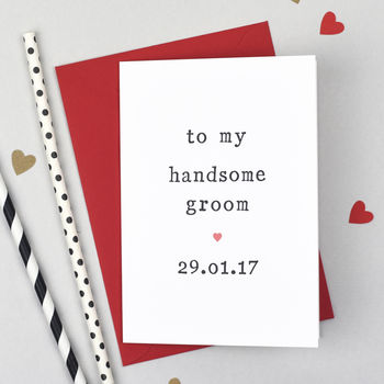 Bride Or Groom Wedding Day Card, 2 of 2