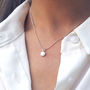 Kathia Sterling Silver Opal Necklace, thumbnail 3 of 8
